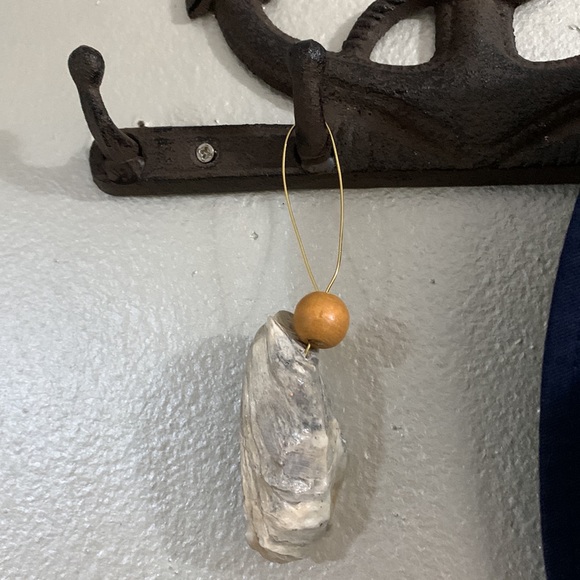 Hanging Decoration or  Ornament, Decoupage w hand painted edging and glazed - Picture 5 of 9